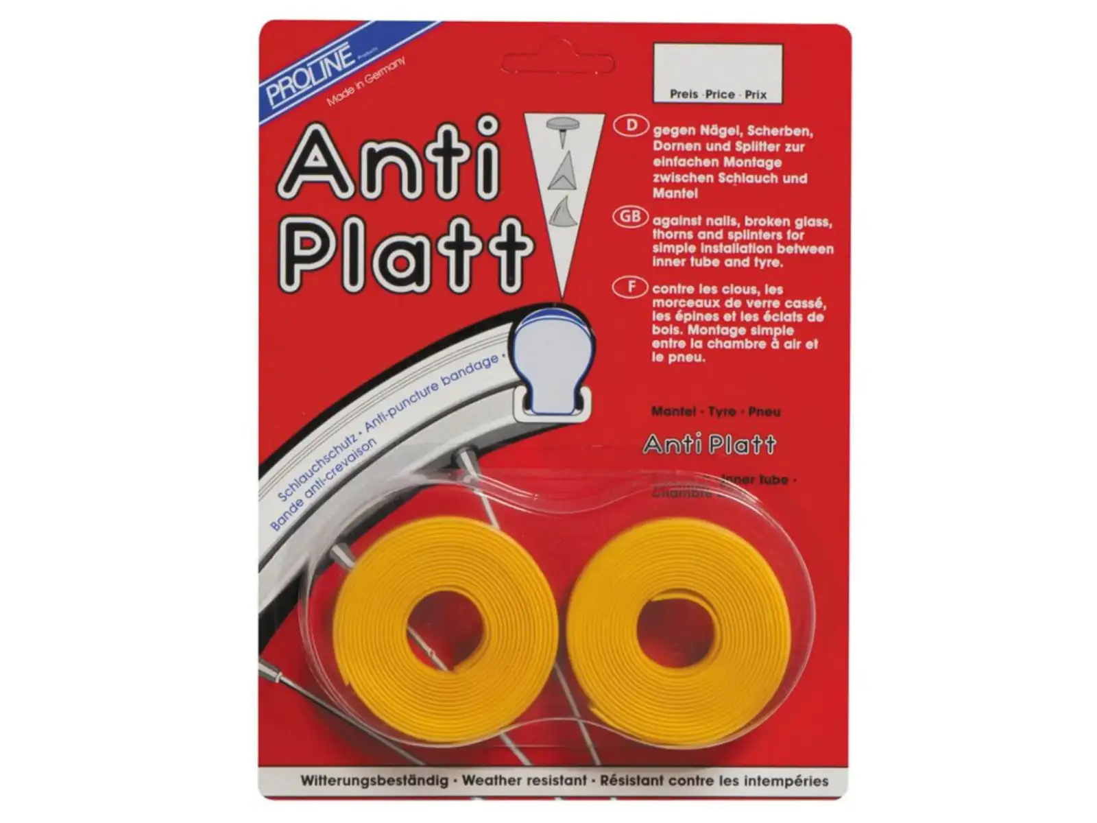 Proline Anti-Platt ochranná páska 19-23/622 žlutá
