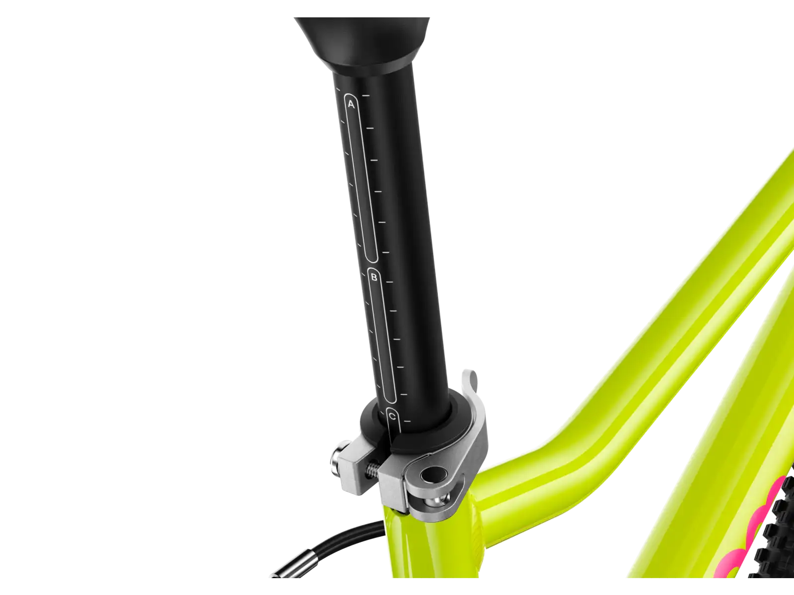 Woom GO 4 dětské kolo neon lime
