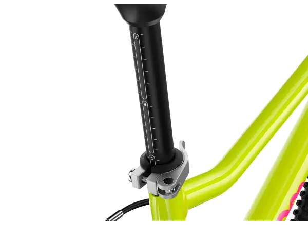 Woom GO 4 dětské kolo neon lime