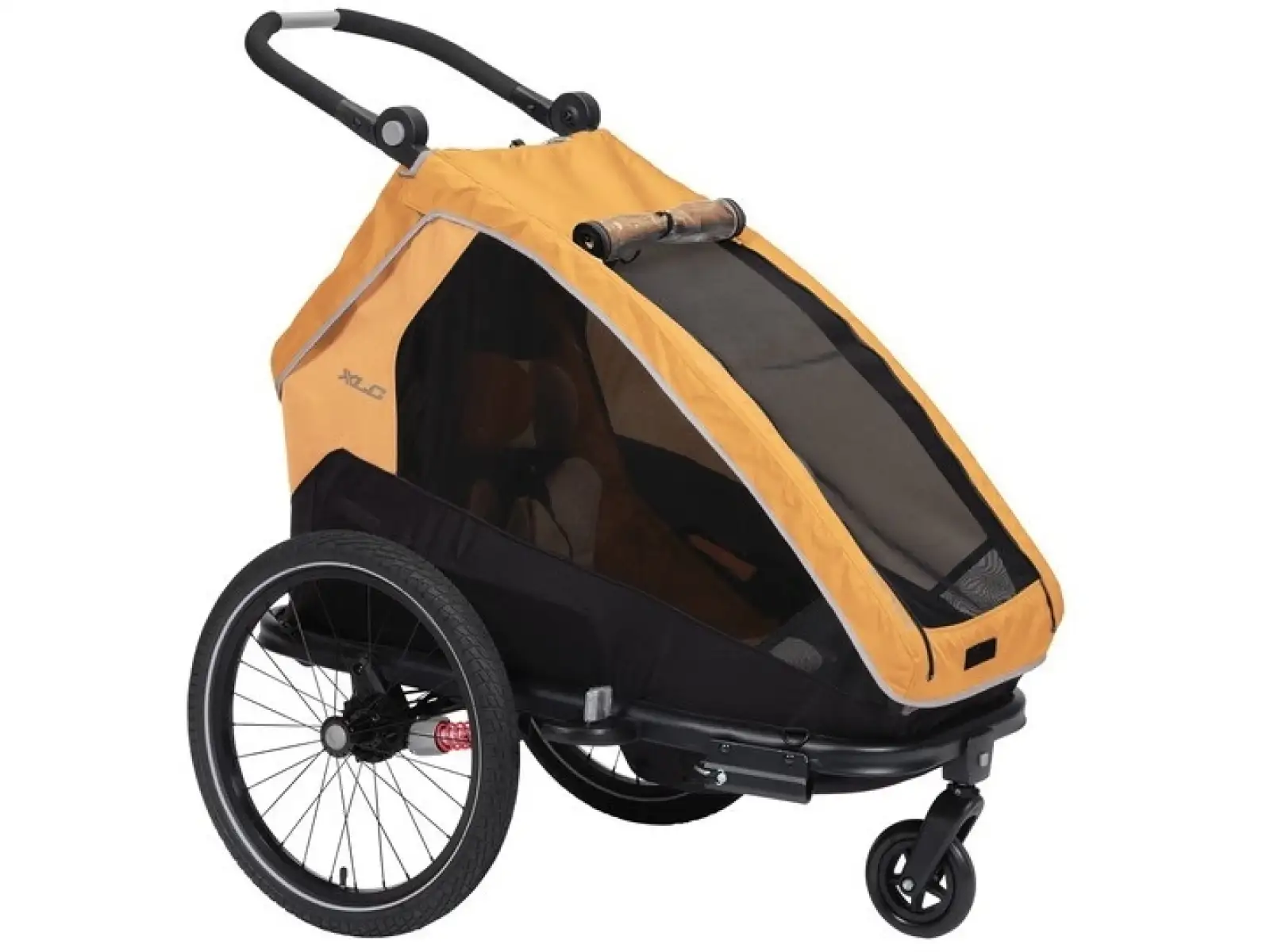 XLC MONOs BS-C09 dětský závěsný vozík 20" Marigold/Anthrazit