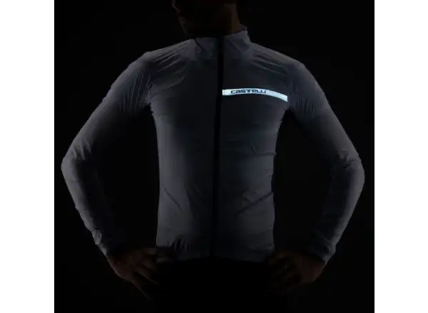 Castelli Squadra Stretch pánská bunda light black/dark gray