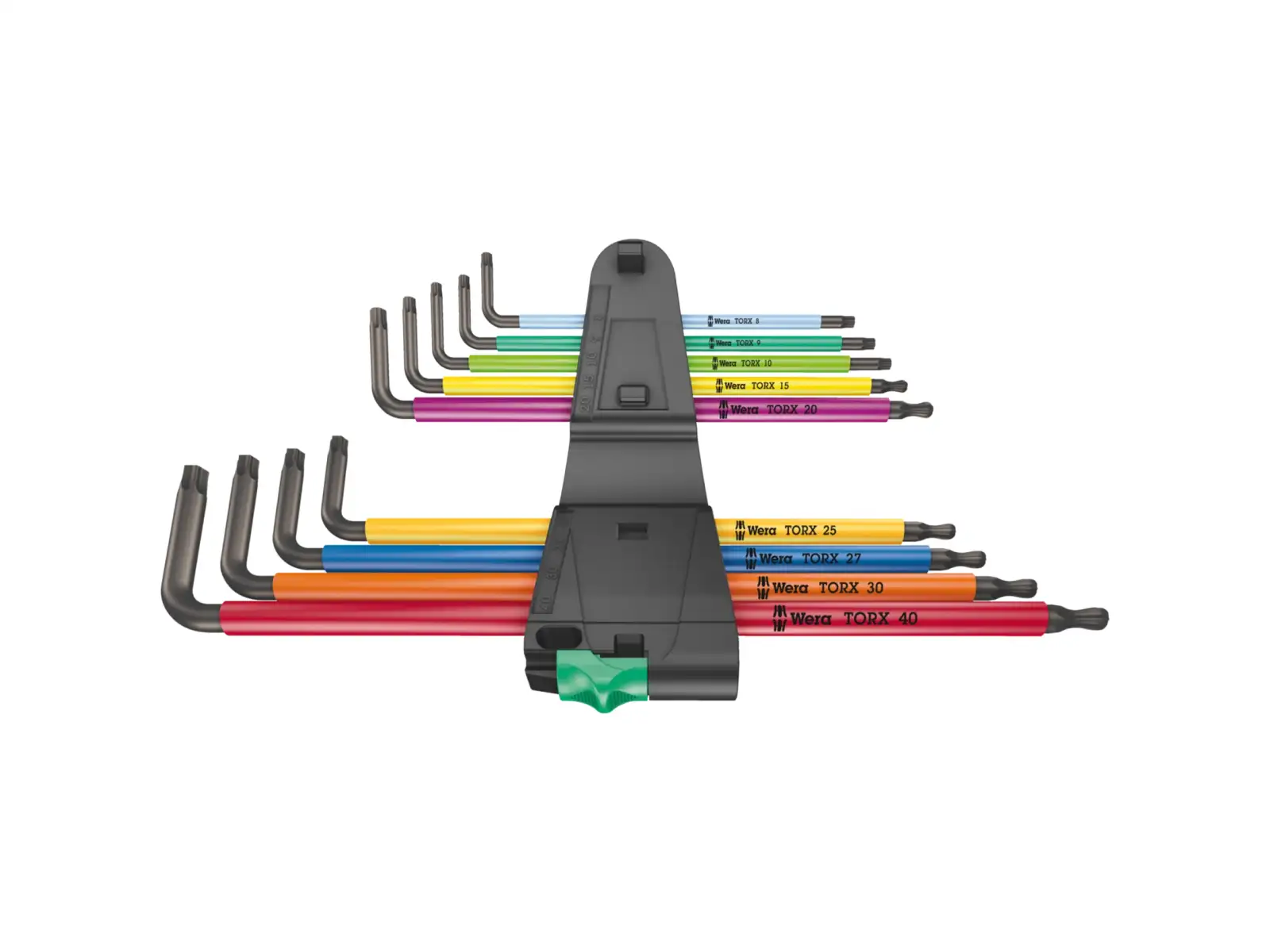 Wera 967/9 TX XL Multicolour 1 TORX L-klíče dlouhé sada 9 ks