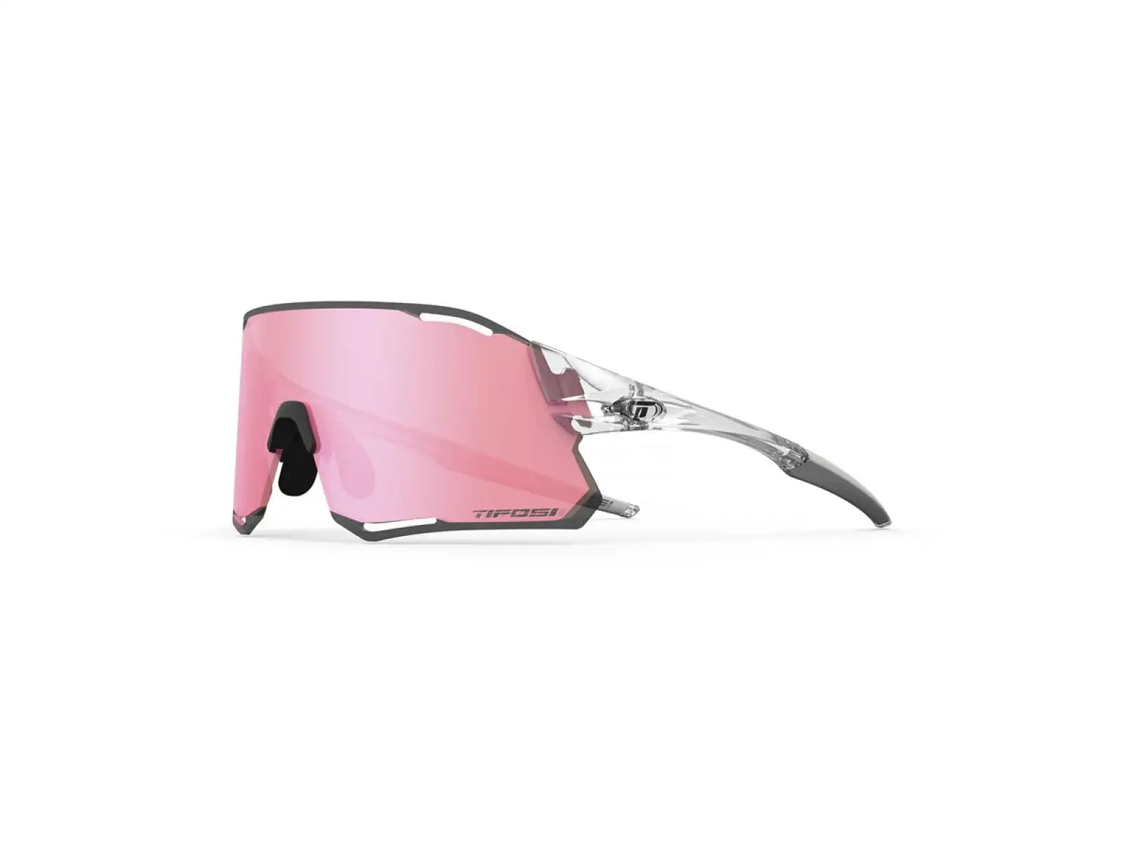 Tifosi Rail Race sportovní brýle Crystal Clear/Clarion Rose/Clear