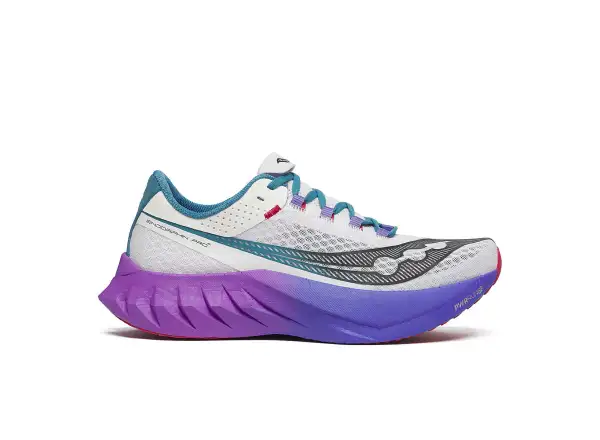 Saucony Endorphin Pro 4 Galaxy pánská běžecká obuv White/Shadow