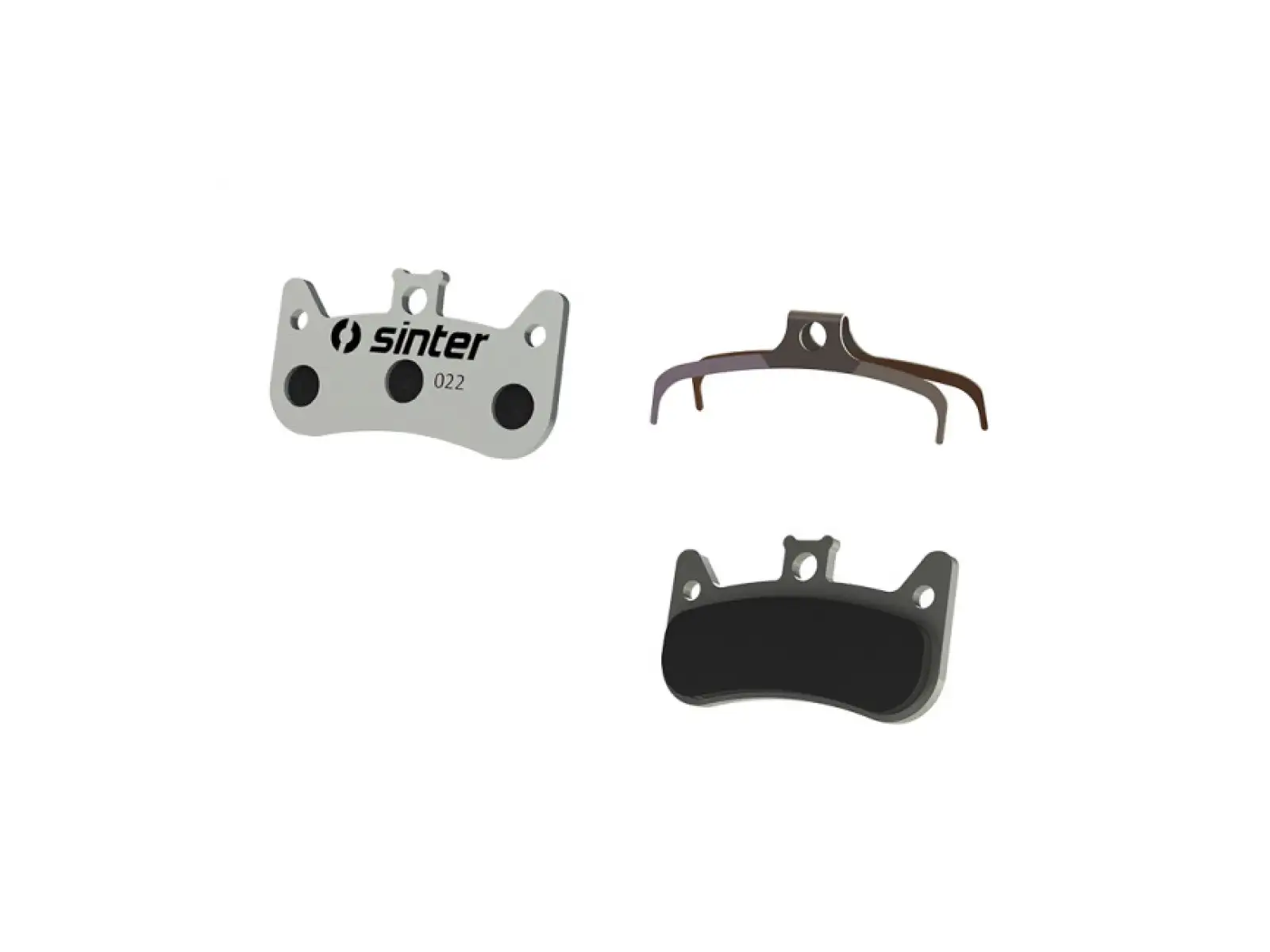 Sinter Formula Cura 4 brzdové destičky semi-metal černá