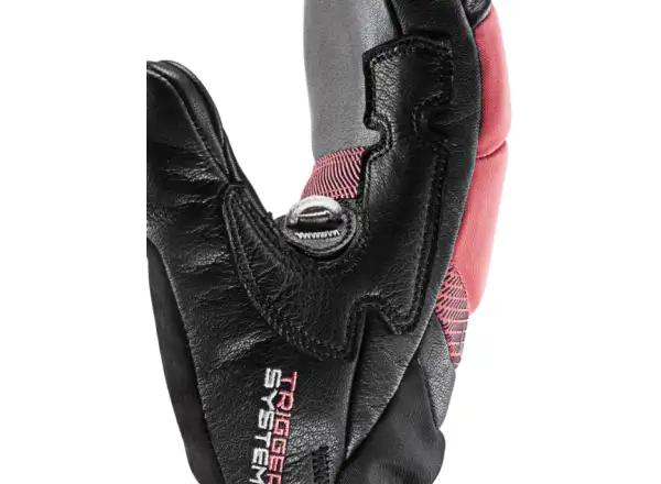Leki Griffin Base 3D Women Mitt dámské rukavice Black-Rose