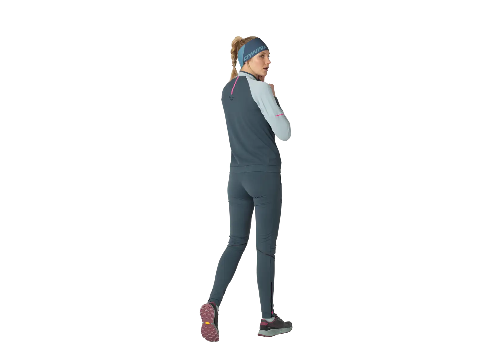 Dynafit Alpine 1/2 Zip dámské triko dlouhý rukáv Cloud Blue