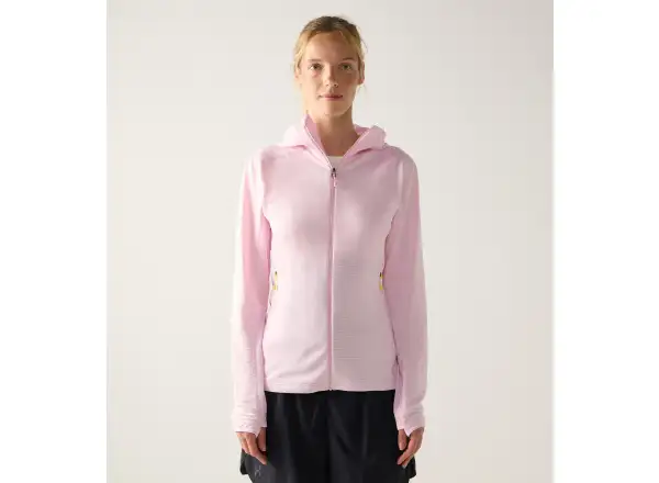 Haglöfs L.I.M Mid Multi Hood dámská mikina s kapucí Fresh Pink