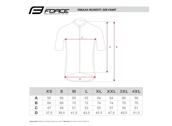 Force Shard pánský dres krátký rukáv černá/šedá