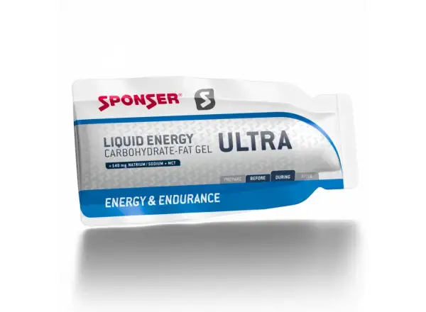 Sponser Liquid Energy Ultra energetický gel kokos/makadamové ořechy 25 g