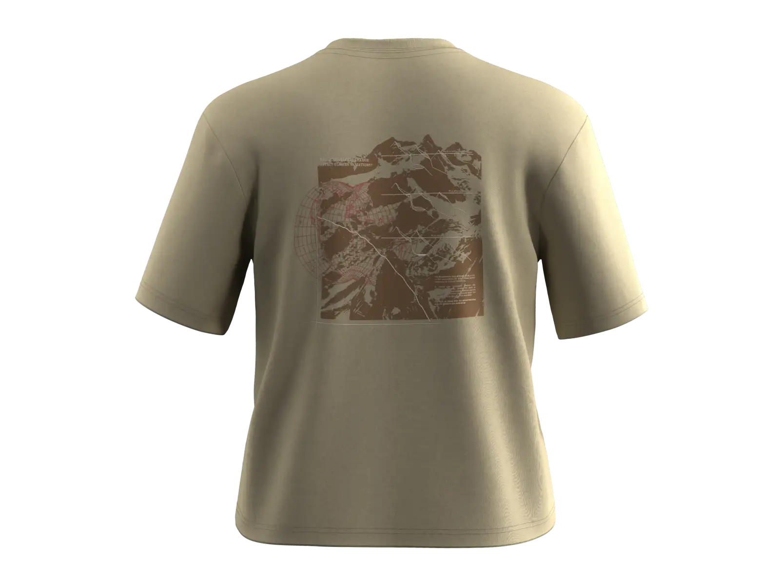 Salewa Eagle Glacier Loose T-shirt dámské triko krátký rukáv Quicksand