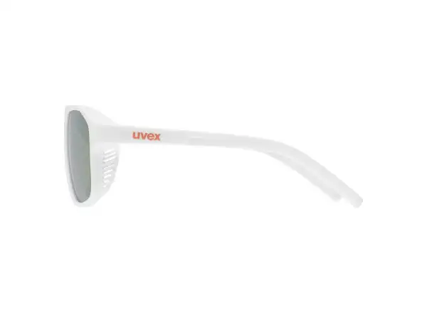 Uvex dětské sportovní brýle Cosmic White Matt/Mir. Red