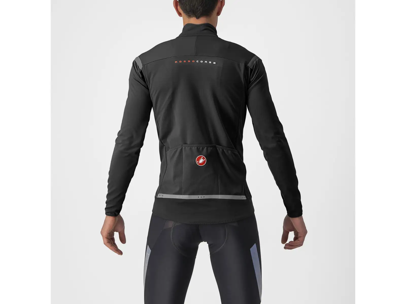 Castelli Perfetto RoS 2 pánská bunda Light Black/Black Reflex