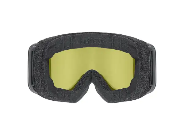 Uvex Pwdr Fm dětské lyžařské brýle Black Matt DL/Ruby On Green