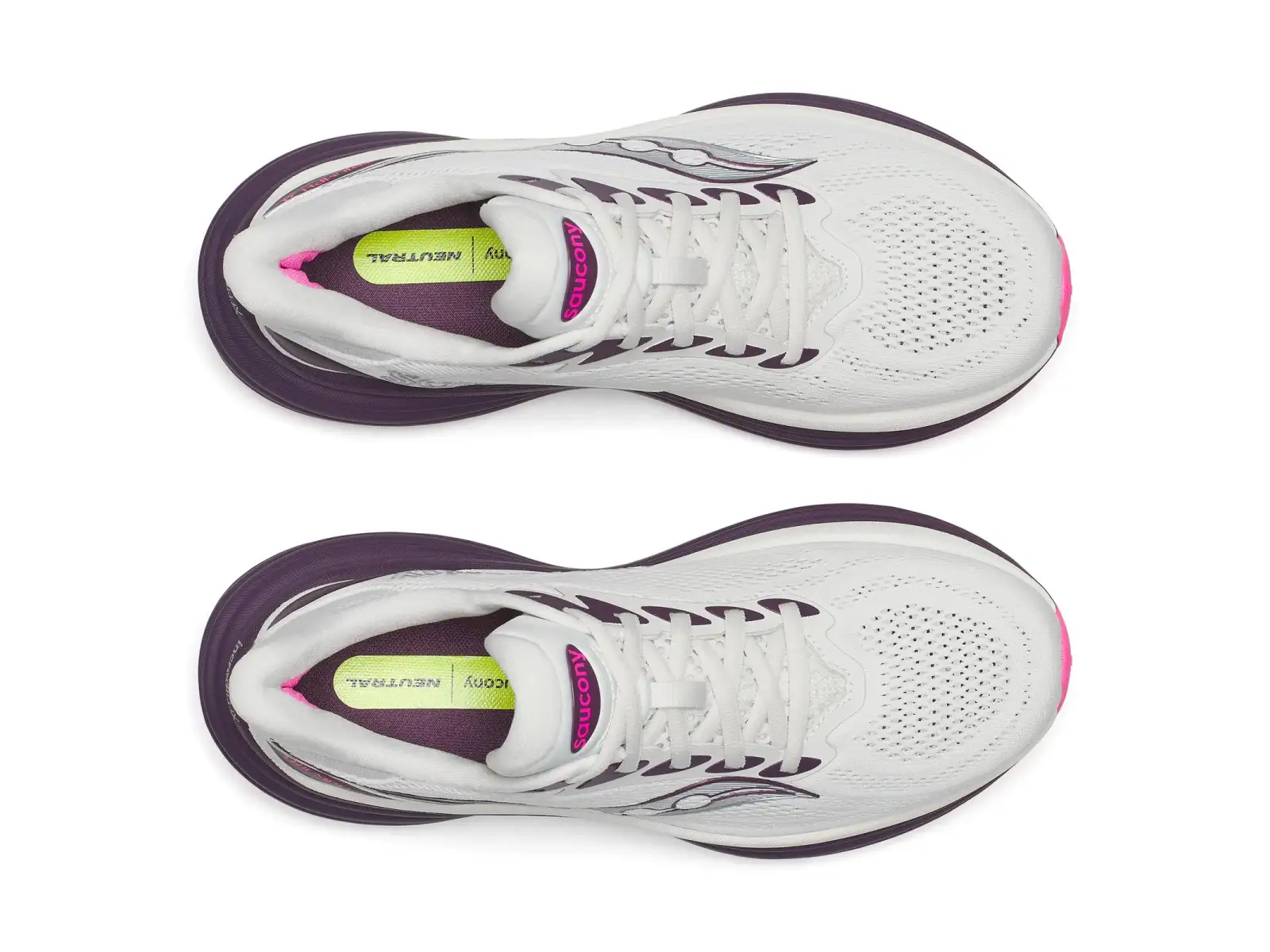 Saucony Triumph 24 dámské běžecké boty Quartz/Eggplant