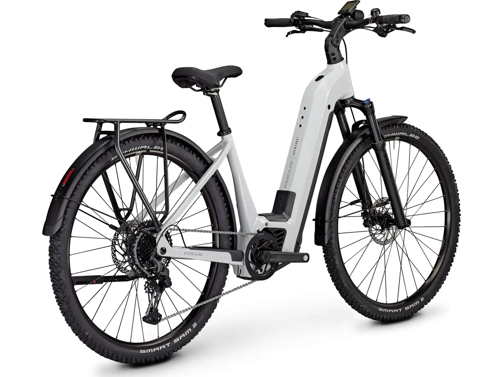Focus Aventura2 6.7 WA 625Wh 29" horské elektrokolo Lightgrey Glossy
