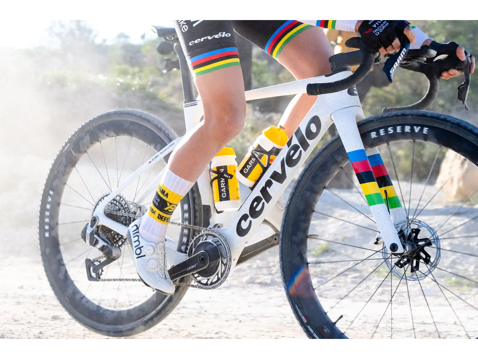 Cervélo Aspero-5 gravel rámová sada Digital Moss