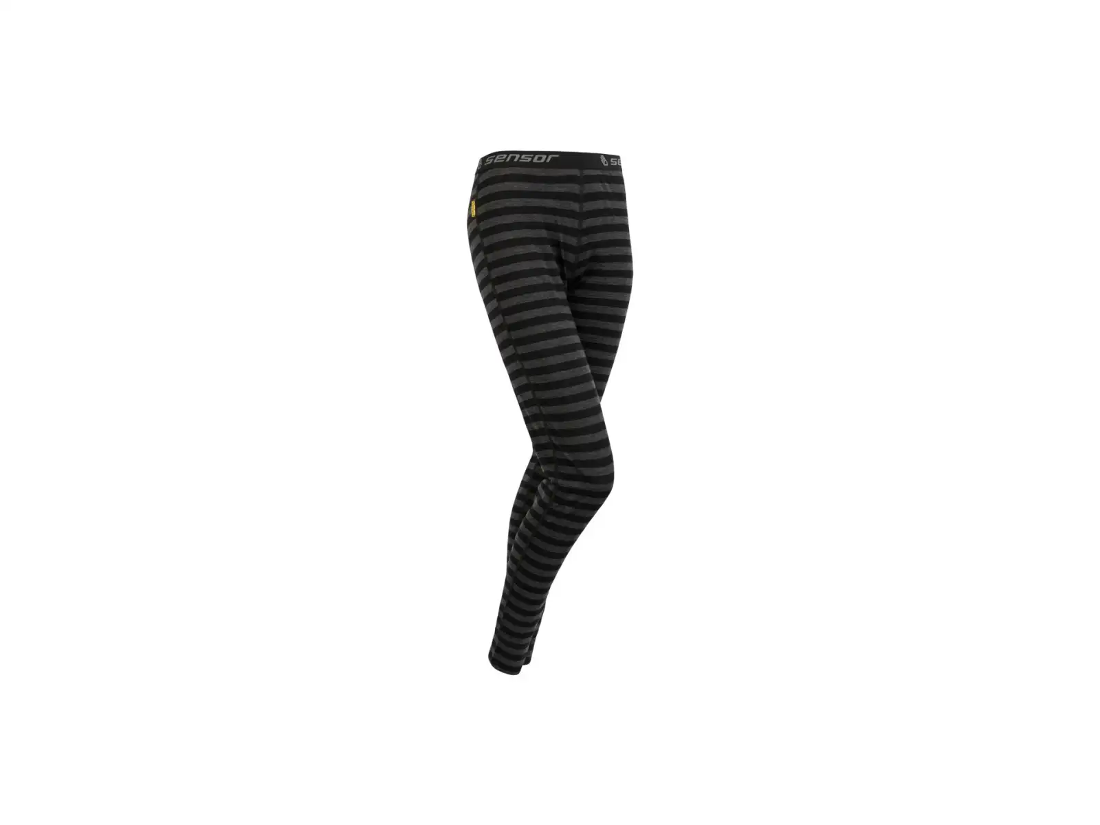 Sensor Merino Active dámské legíny černá/šedá
