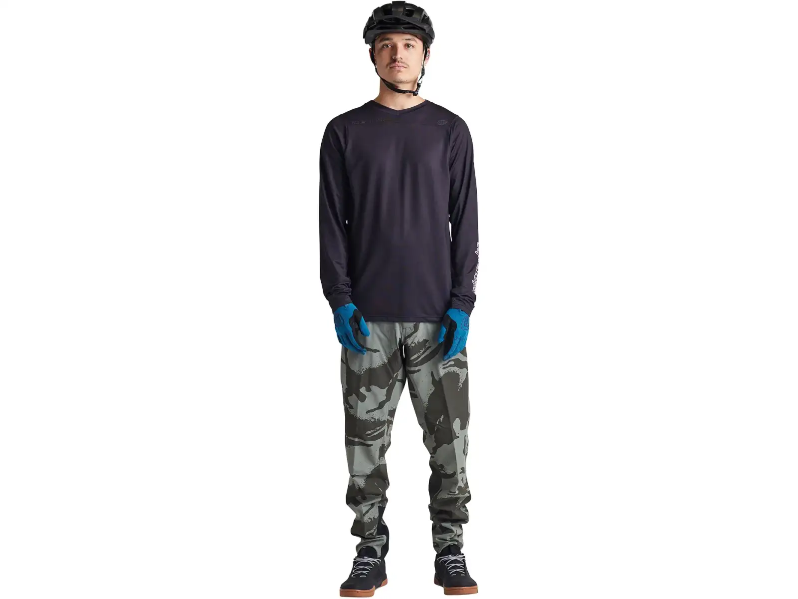 Troy Lee Designs Skyline pánský dres dlouhý rukáv Mono Black