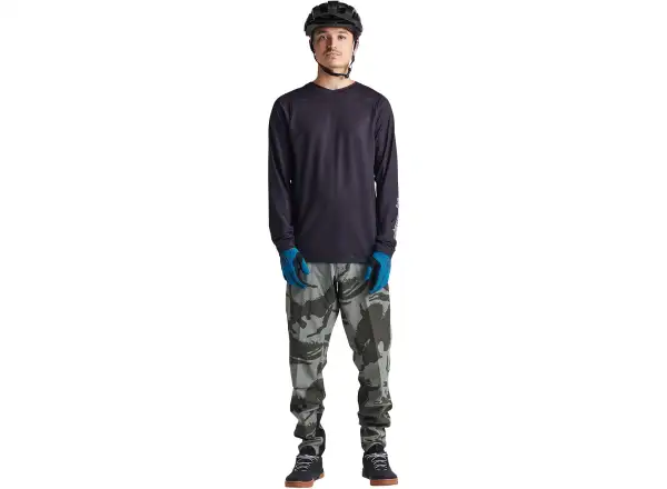 Troy Lee Designs Skyline pánský dres dlouhý rukáv Mono Black
