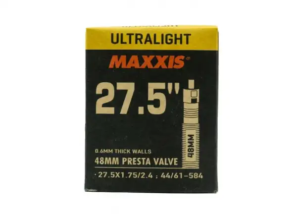 Maxxis Ultralight 27,5x1,75-2,40" MTB duše gal. ventil 48 mm