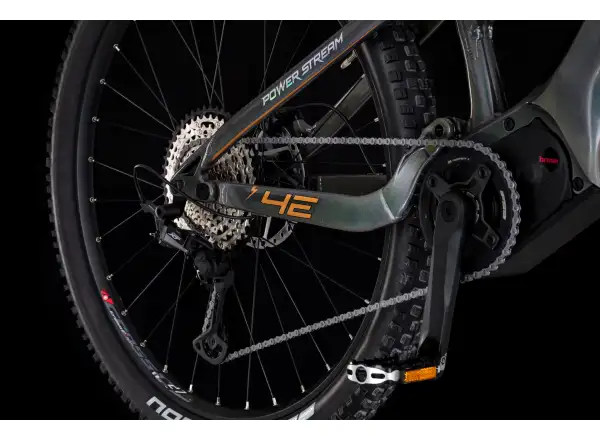 4EVER Powerstream Pro celoodpružené elektrokolo Chameleon/Bronze