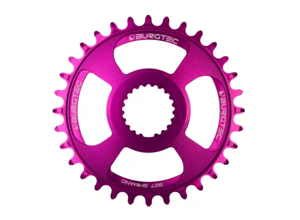 Burgtec Thick Thin DM Shimano převodník 30 zubů fialová