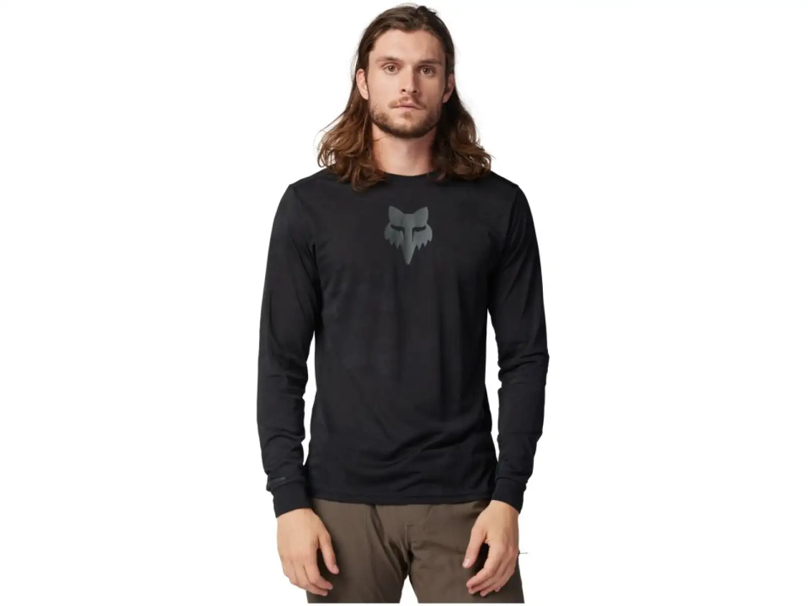 Fox Ranger TruDri pánský dres dlouhý rukáv Black