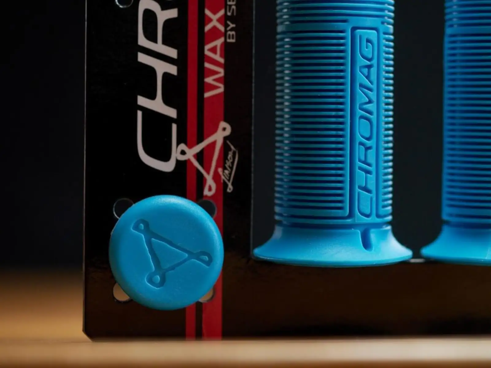 Chromag Wax gripy modrá