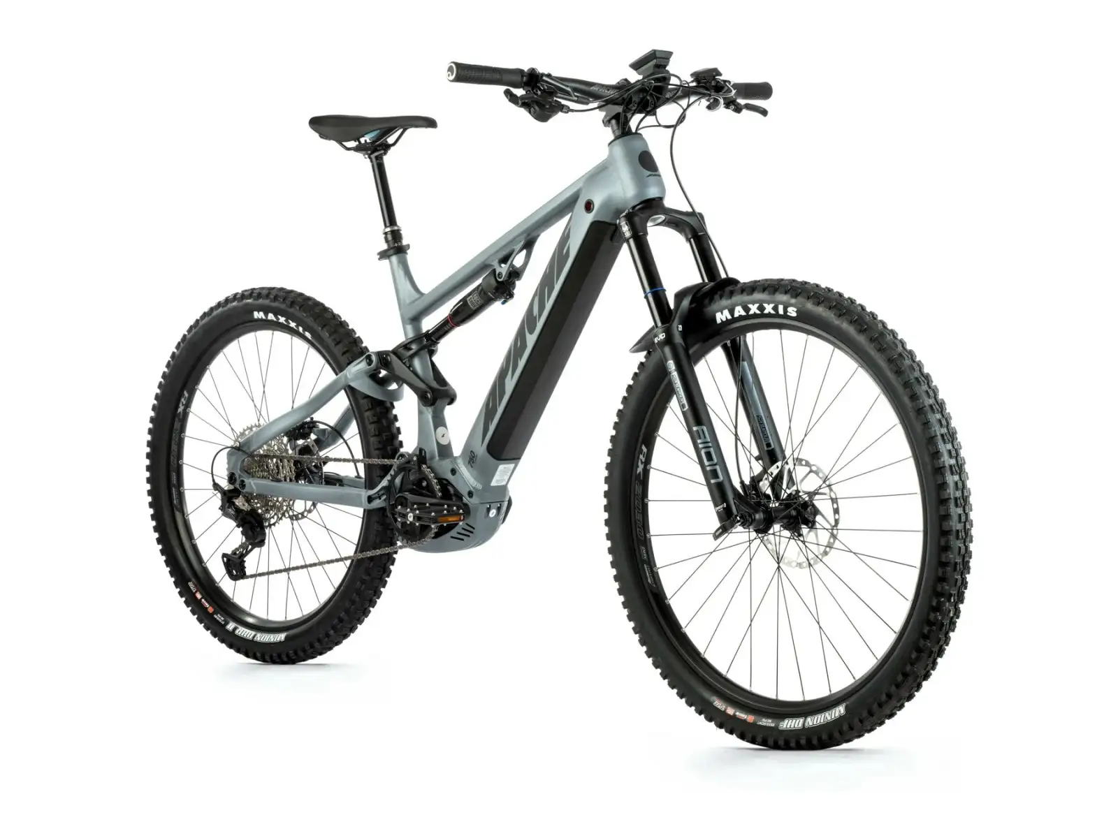Apache Quruk 1 Bosch 1000 Wh celoodpružené elektrokolo tmavě šedá
