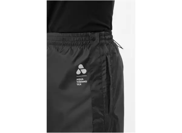 Viking Active Line Rainier pánské celorozepínací kalhoty Black