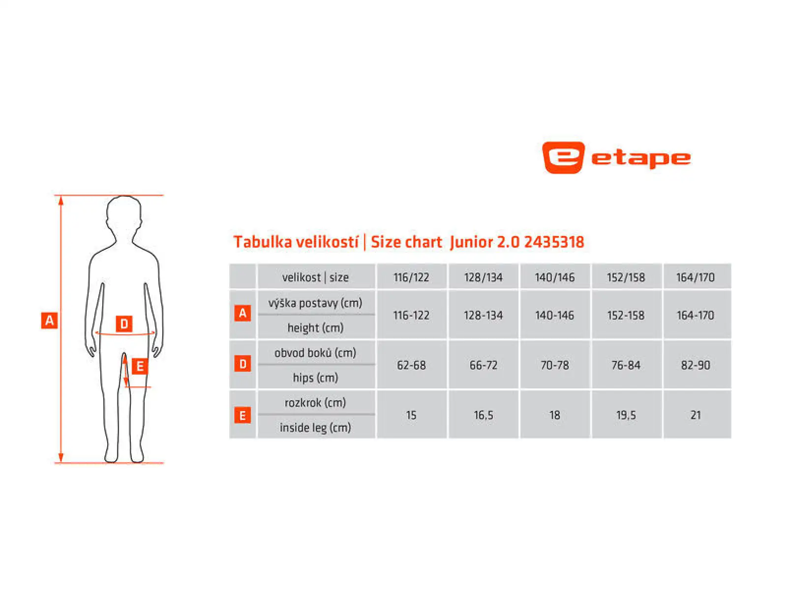 Etape Junior 2.0 dětské kraťasy s vložkou černá/zelená