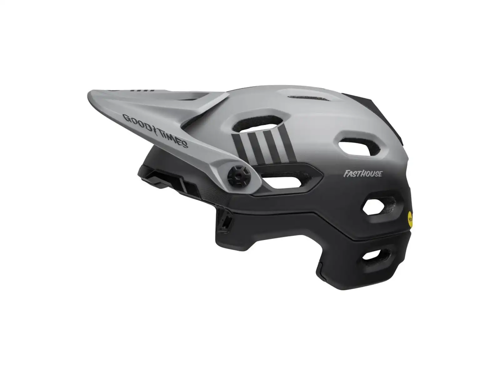 Bell Super DH Spherical přilba Mat Gray/Black Fasthouse