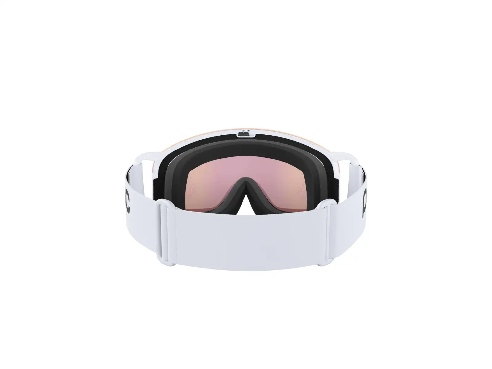 POC Nexal Mid WF lyžařské brýle Hydrogen White/Partly Sunny Orange