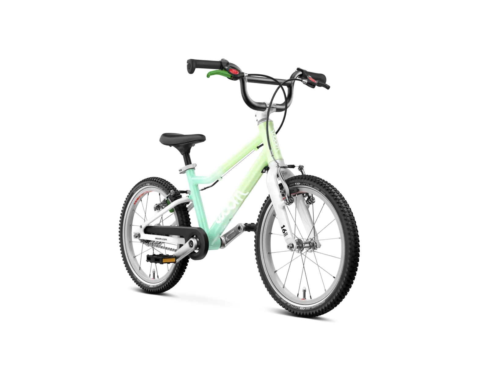 Woom GO 3 dětské kolo 16 Spearmint Crush Limited