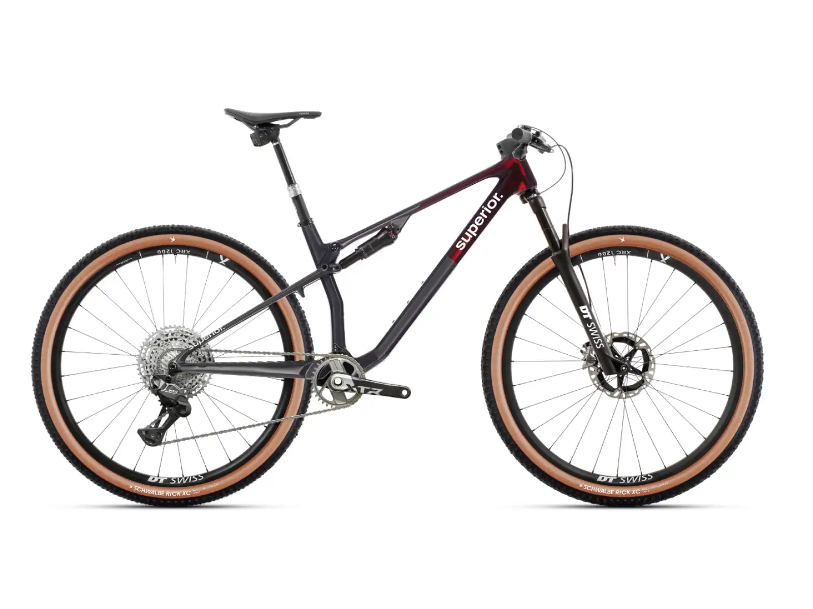 Superior XF 9.9 Team horské kolo Gloss Carbon/Red Carbon