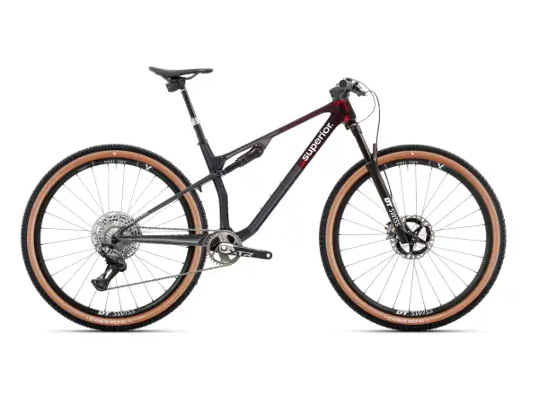 Superior XF 9.9 Team horské kolo Gloss Carbon/Red Carbon