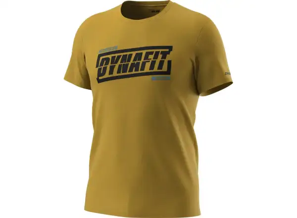 Dynafit Graphic Cotton pánské triko krátký rukáv Tobacco/Tabloid