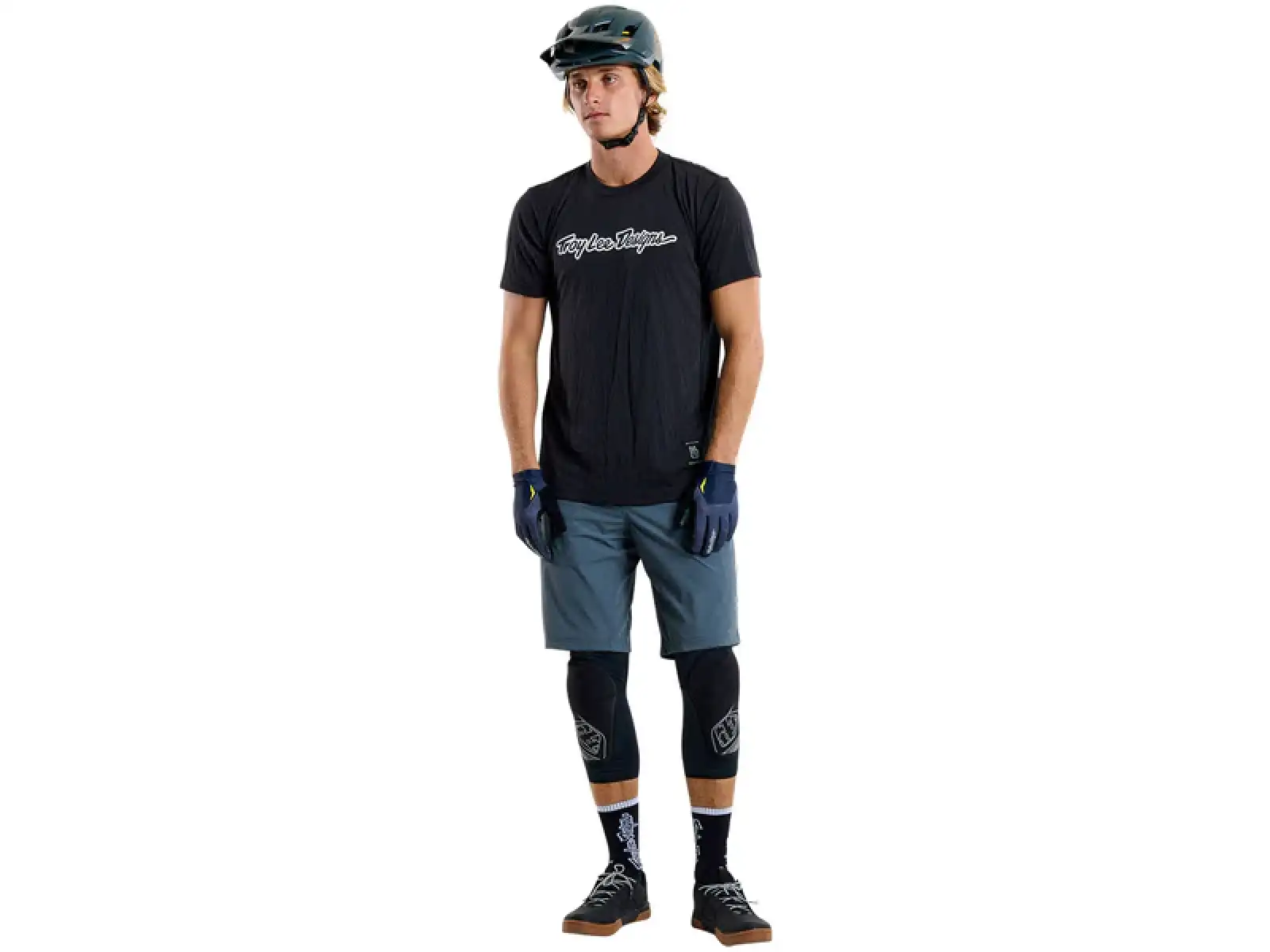 Troy Lee Designs Skyline Ride Tee pánský dres krátký rukáv Signature Black