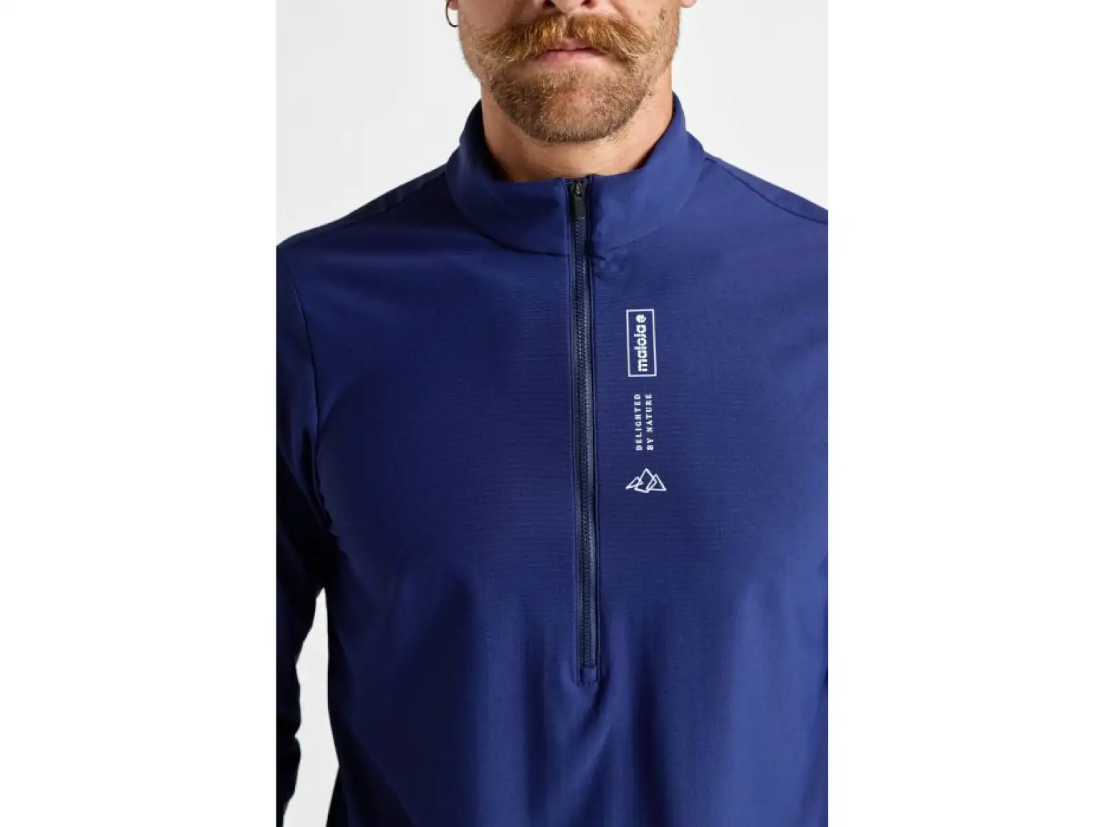 Maloja SacconsM pánská mikina Dusty blue
