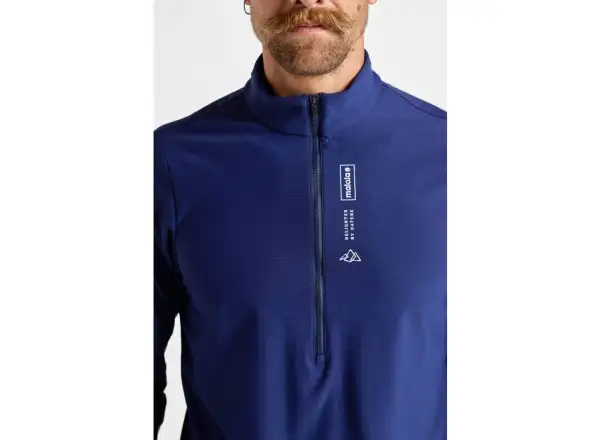 Maloja SacconsM pánská mikina Dusty blue