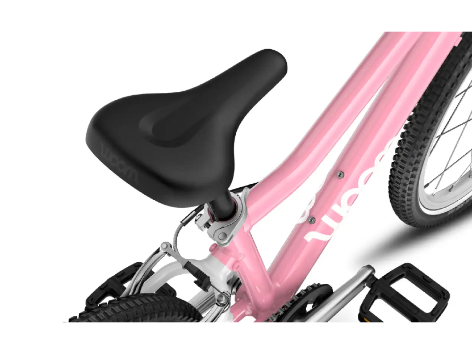 Woom Go 4 dětské kolo 20" Powder Pink