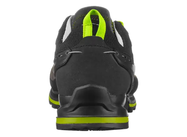 Salewa Mountain Trainer 2 Leather pánské boty Smoked/Fluo Green