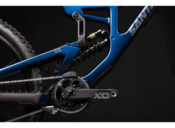 Santa Cruz V10 8 CC MX 27 DH X01 sjezdové kolo Gloss Liquid Blue