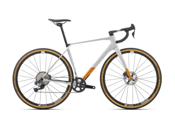 Superior X-Road Team Issue Di2 GR Gloss Grey/Copper gravel kolo