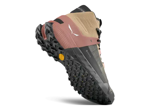 Salewa Wildfire NXT Mid GTX dámské turistické boty Quicksand/Etruscan Red