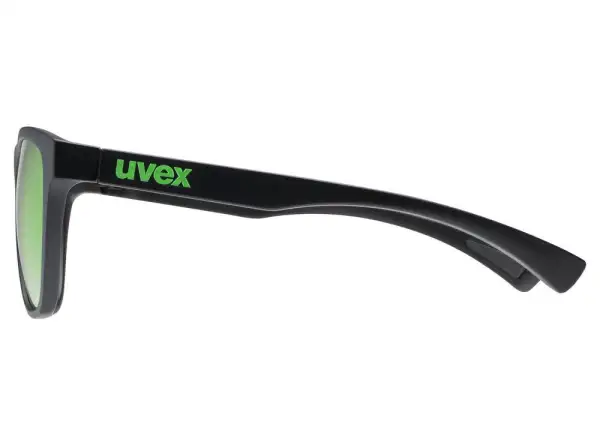 Uvex ESNTL Spirit brýle Black Matt/Mirror Green