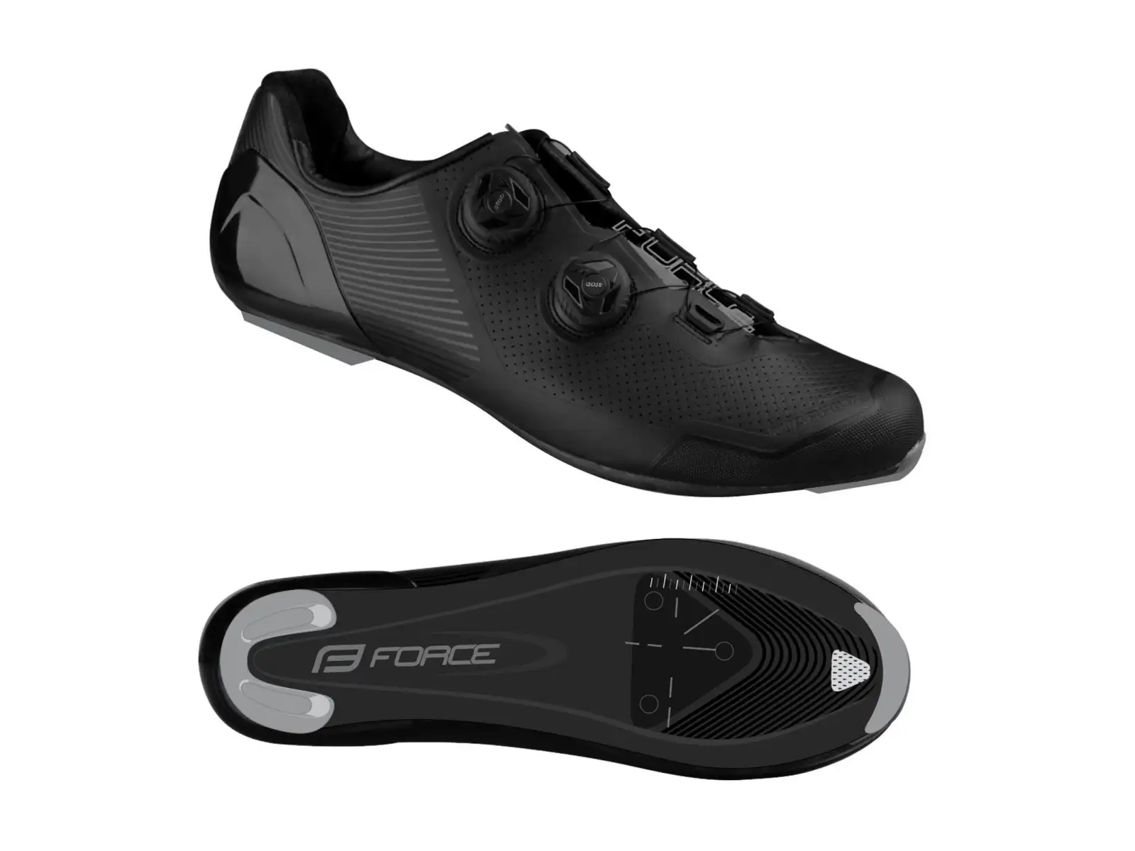 Force Road Warrior Carbon silniční pánské tretry černá