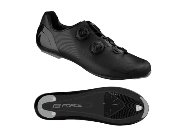 Force Road Warrior Carbon silniční pánské tretry černá