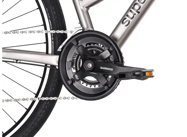 Superior Blox 6.0 MS trekingové kolo Gloss Dark Chrome